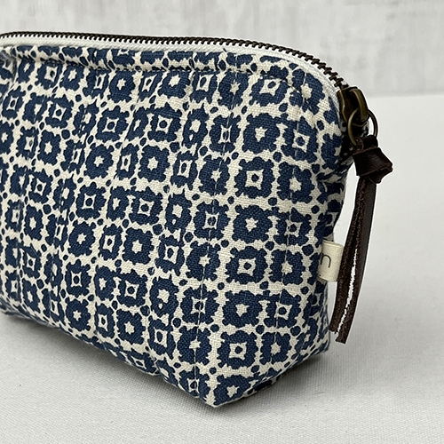 Quilted Printed pouch