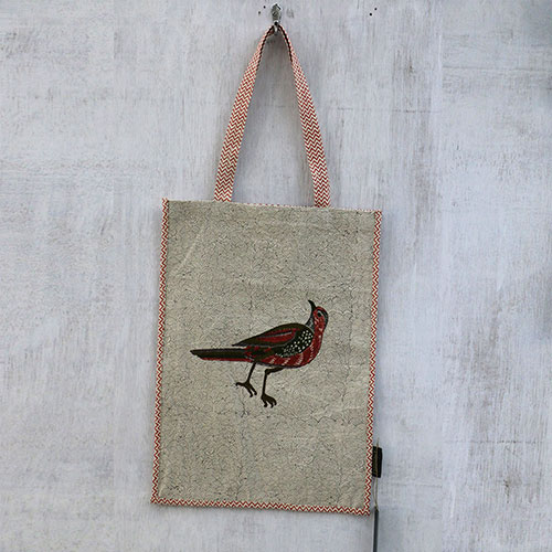 Block Printed Shopping Bag