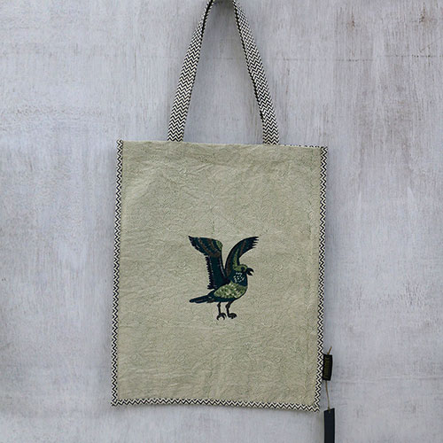 Block Printed Shopping Bag