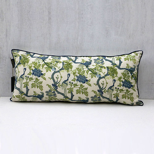 Chintz Tree Of Life Block Printed Cushion Cover