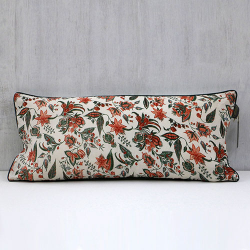 Floral Chintz Printed Cushion Cover