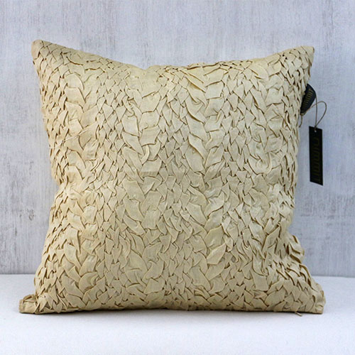 Silk Smocked Cushion Cover