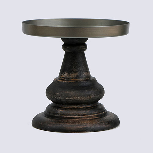 Wooden Candle Stand - Small