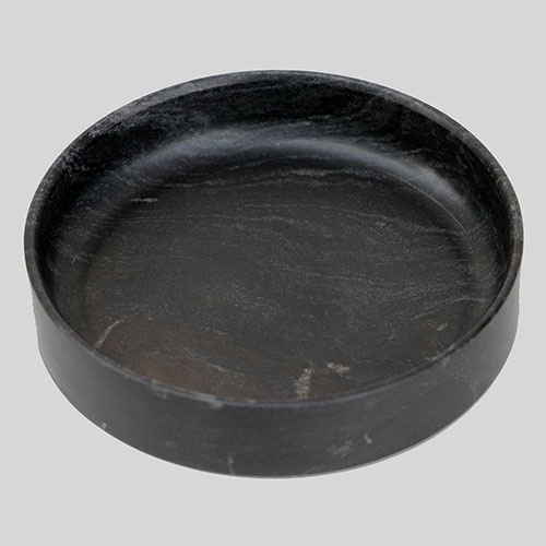 Shallow Marble Flat Bowl - Small