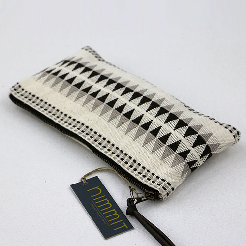 Diamond Design Flat Pouch