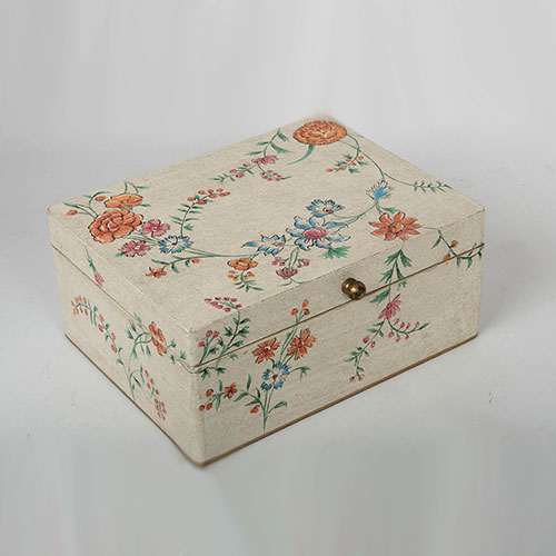 Chintz Jali All Over Hand Painted Box - Medium