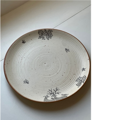 CERAMIC DINNER PLATE (SET OF 4)